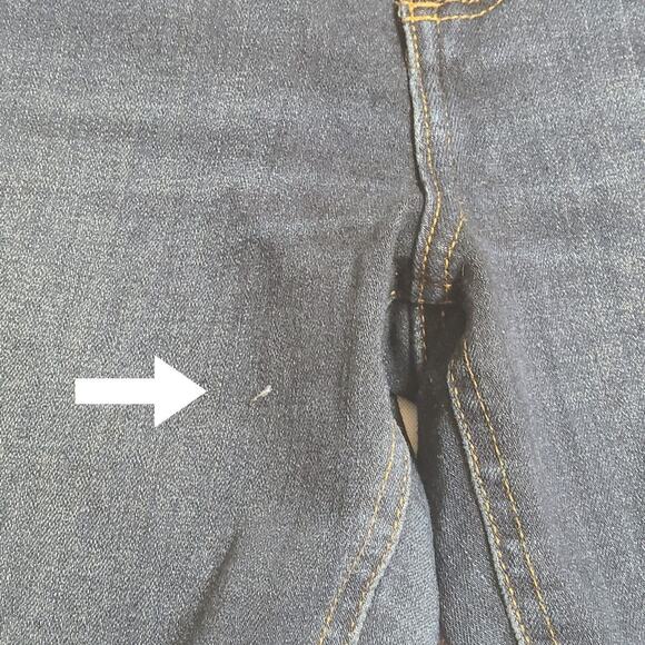 Lee Jeans Womens 16 Short Dark Wash Slim Fit Straight Leg Mid Rise Stretch - Picture 3 of 9